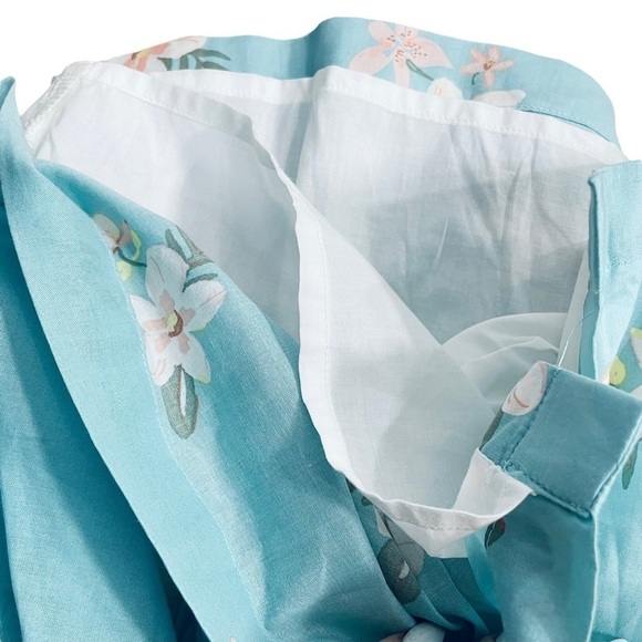 OSHKOSH B’gosh Floral Sleeveless Little Girl Dress Infant Baby Spring Summer - Picture 5 of 10